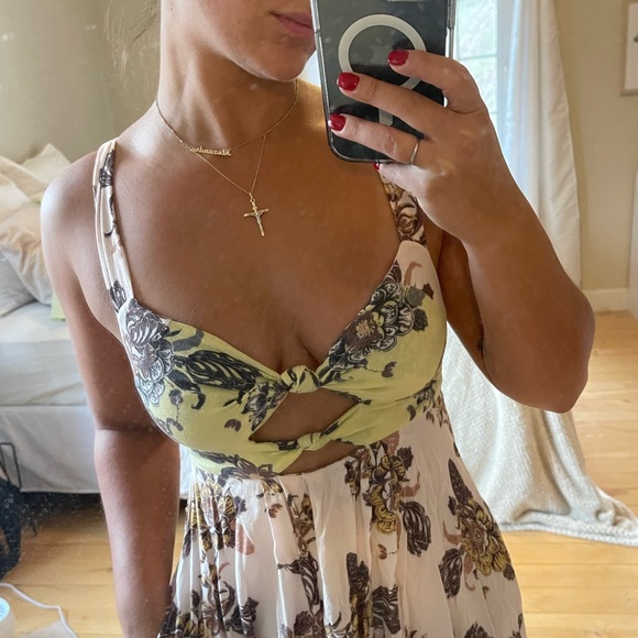 FREE PEOPLE | Floral Free People Sun Dress - Picture 4 of 10